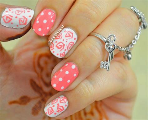 Hexagonal Spiral Nail Art By Nailscontext Nailpolis Museum Of Nail Art