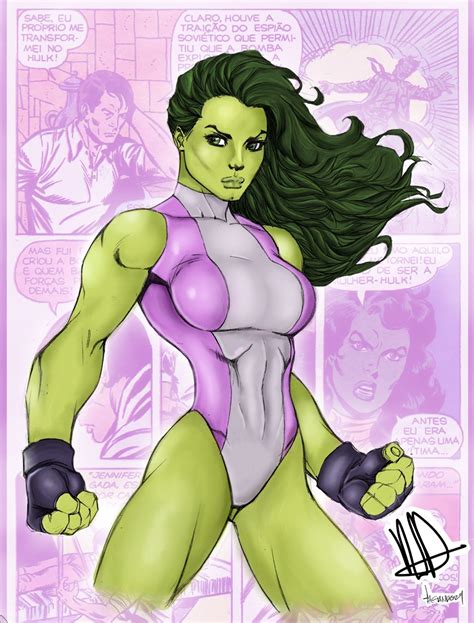 She Hulk Final Art By ~lolalazz On Deviantart Marvel Dc Comics Anime Comics Marvel Avengers