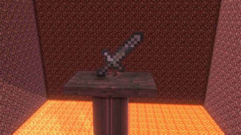 How To Make A Netherite Sword In Minecraft
