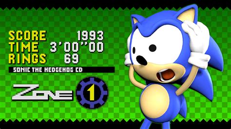 Sonic Cd Hud And Title Cards Sonic 3 Air Mods