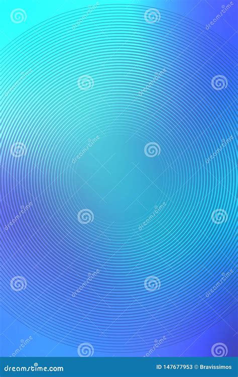 Gradient Radial Background Blue Sky Blur Smooth Soft Texture
