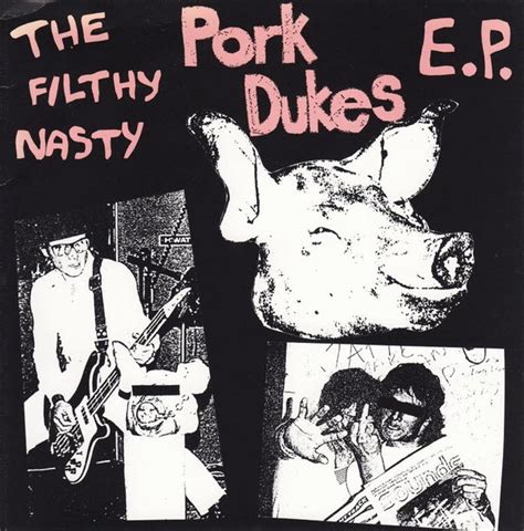 Pork Dukes The Filthy Nasty Pork Dukes Ep 1989 Pink Vinyl
