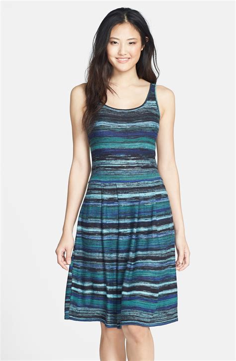 Marc New York By Andrew Marc Knit Fit And Flare Tank Dress Nordstrom