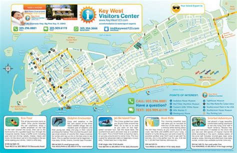 Key West Visitors Center Map Cental Design Co