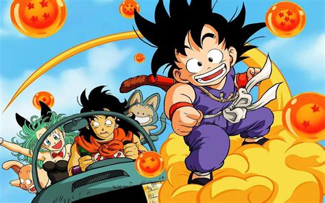 Dragon ball z, dragon ball super, the dragon ball z films, and gt. Kid Goku Wallpapers - Wallpaper Cave