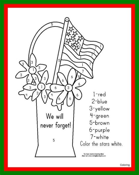 Veterans Day Cards Printable To Color