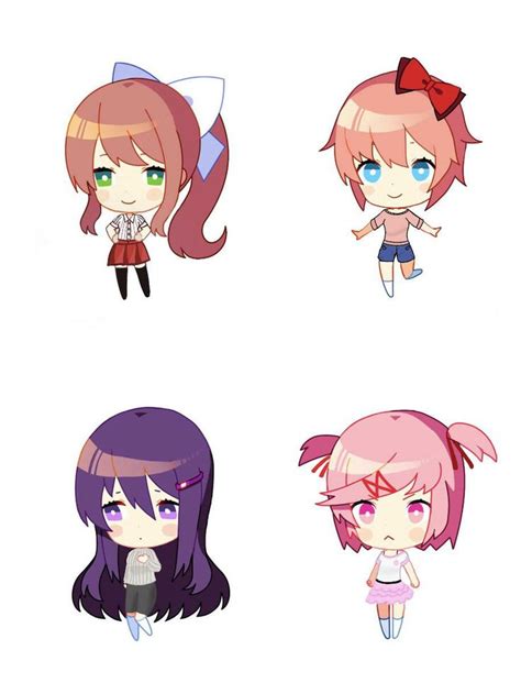 Pin By Daryl Usher On Video Games In 2021 Literature Club Ddlc Chibi