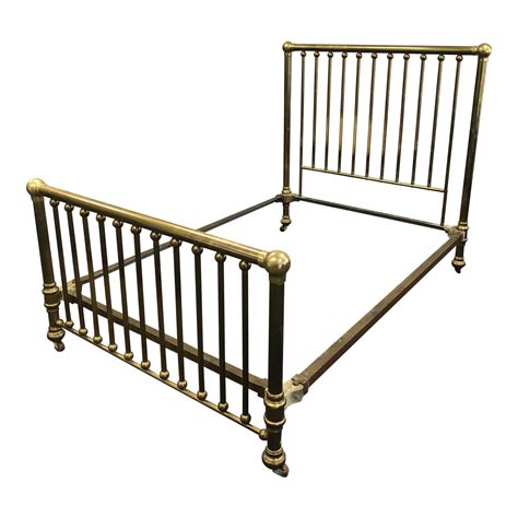 You can find brass headboard queen is in the form of colors and designs vary. Vintage Brass Complete Bed Frame - Full Size - Headboard ...