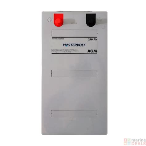 Buy Mastervolt Mv 12v 270ah Agm Battery Group Super 8d Online At