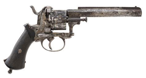 Belgian Large Frame Pinfire Revolver Ah6069
