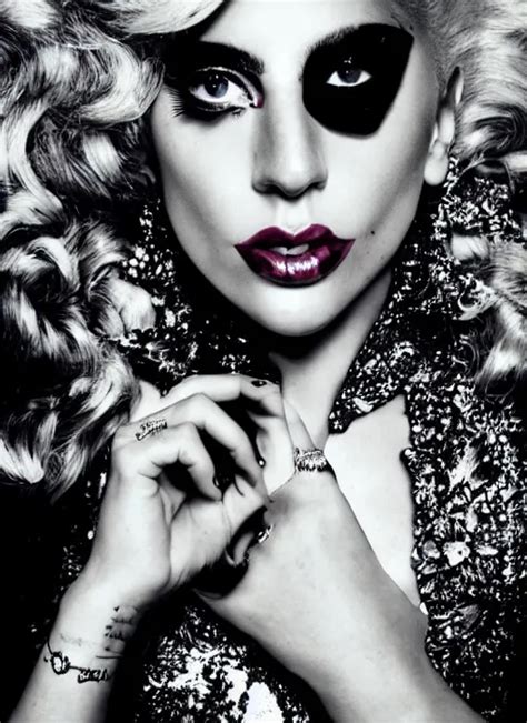 Lady Gaga In A Photoshoot Ellen Von Unwerth Posing Stable Diffusion Openart
