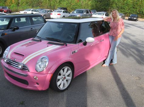 Pink Mini Coopers 🌈hot Pink Mini Cooper Pink Mini Coopers Pink Car
