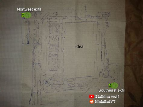 Interactive maps for escape from tarkov. Interchange map with extracts (Drawn out version ...