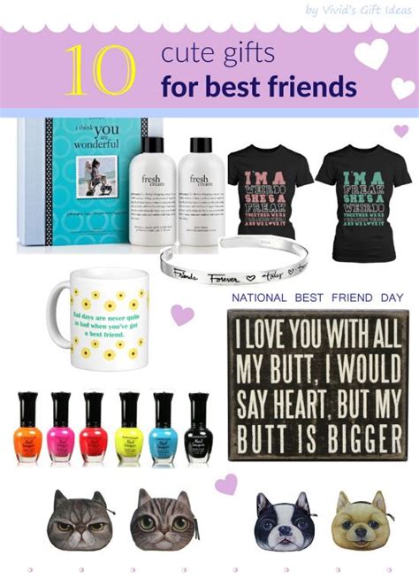 Send them one of these cute, unique gifts to. Top 10 Gifts for Best Friends to Celebrate National Best ...