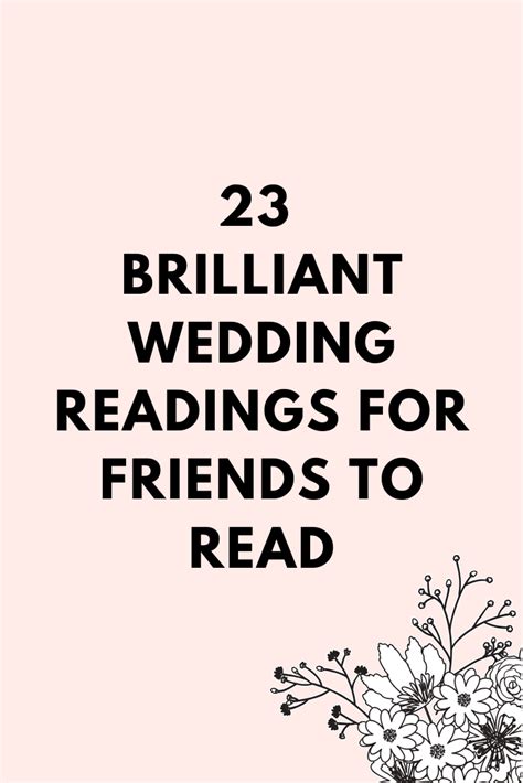 23 Funny Wedding Readings You Will Love Kiss The Bride Magazine