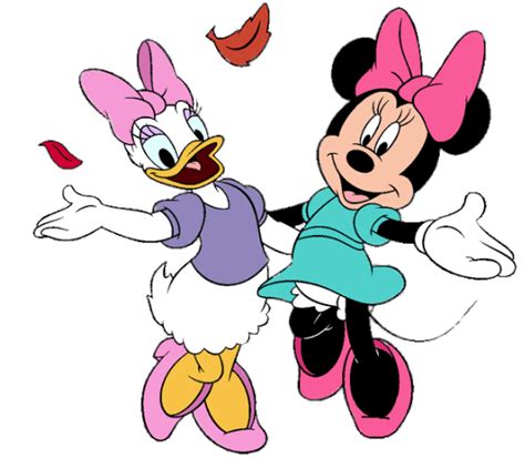Minnie Mouse And Daisy Duck Mickey Mouse Cartoon Mickey And Friends