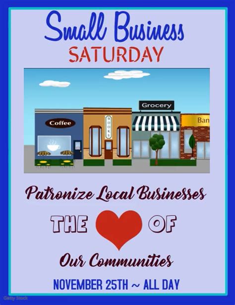 Copia De Small Business Saturday Video Flyer Postermywall