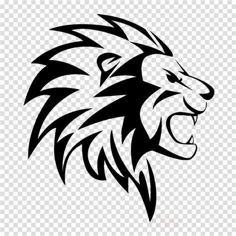 Lion Logo Clipart Lion Drawing Silho 958215 Png