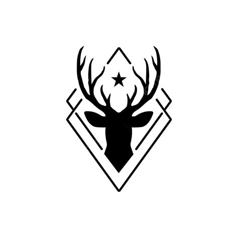 Hipster Style Deer Logo Vector Template Download On Pngtree