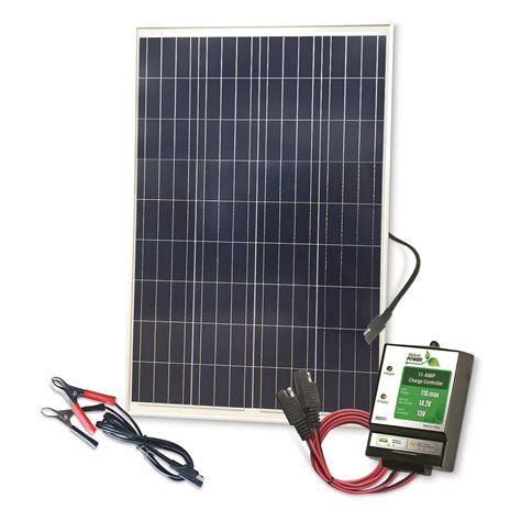 Most durable 100 watt solar panel: Nature Power 100-watt Polycrystalline Solar Kit - 711333 ...