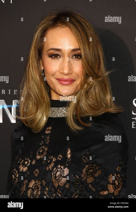 New York USA Th Mar Actress MAGGIE Q Attends The World Premiere Of The Divergent