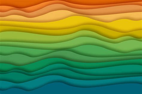 Download Wave Colors Abstract Rainbow 4k Ultra Hd Wallpaper