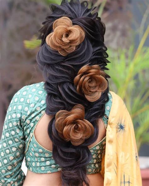 Indian Wedding Hairstyles For Long Hair 1 K4 Fashion
