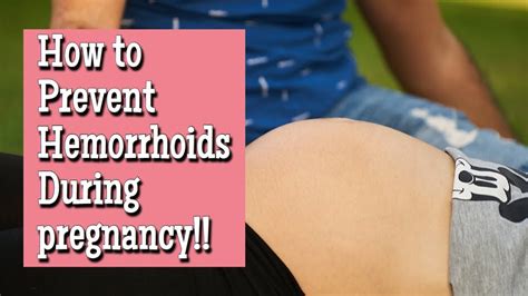 How To Prevent Hemorrhoids During Pregnancy Youtube