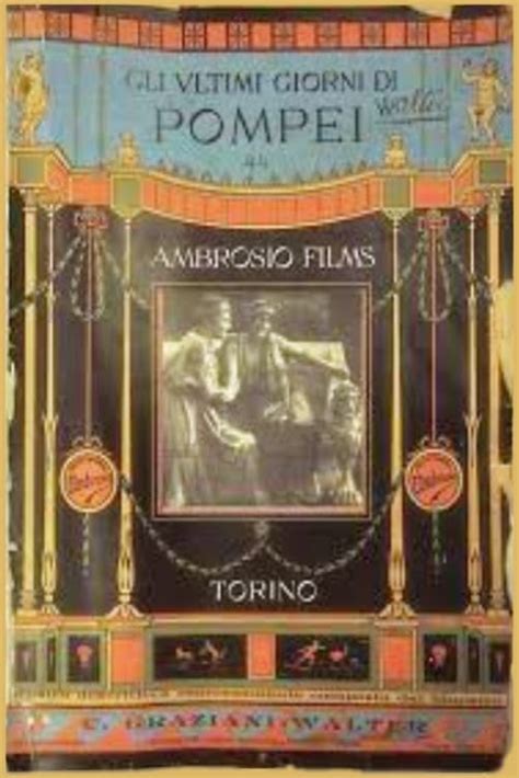 The Last Days Of Pompeii 1908 The Poster Database TPDb