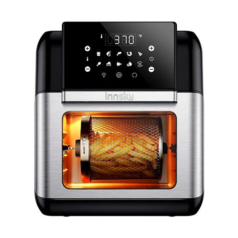 Innsky 106 Quart Air Fryer Oven With Rotisserie And Dehydrator 【patent