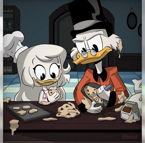 🍒sheba🍒 On Instagram “making Cookies With Uncle Scrooge 🍪🍪🍪🍪 I