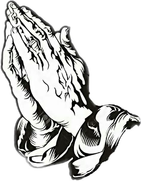 Download Vector Illustration Of Praying Hands Clasped Together