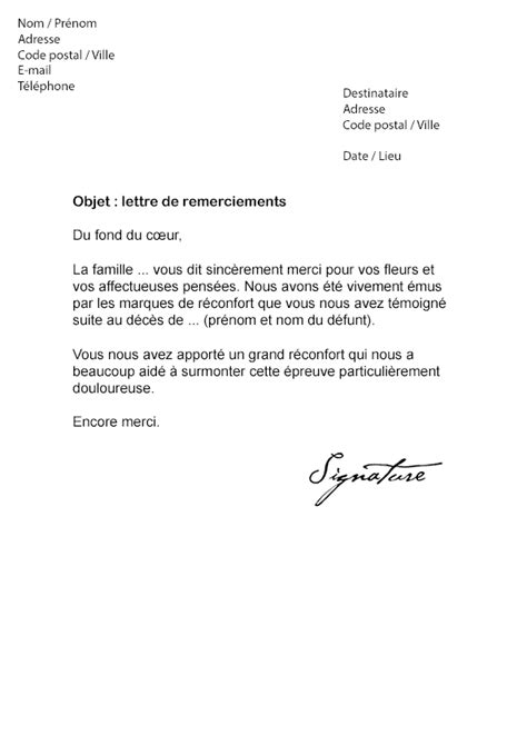 Lettre De Remerciement Pour Service Rendu Gratuite Tout Degorgement