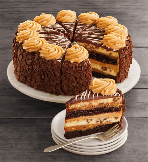 the cheesecake factory reese s pb chocolate cake cheesecake 10 harry and david