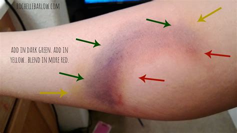 How To Make A Fake Bruise With Eyeshadow How To Create A Fake