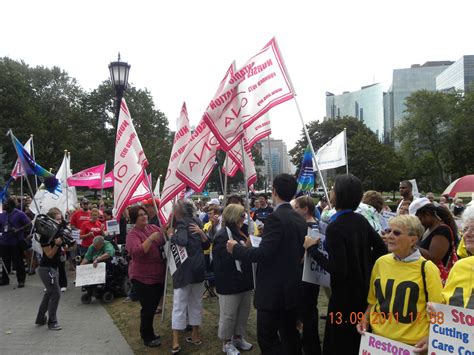 Mayorgate Ontario Health Coalition Rally