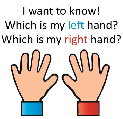 8 Best Images About Left Hand Right Hand On Pinterest Activities