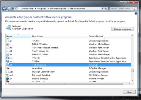 Change File Assocation In Windows 7 How To Change What Program Opens