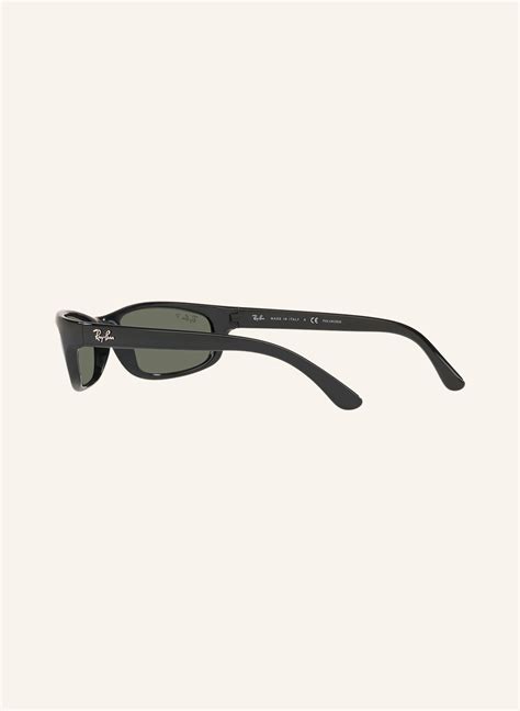 Ray Ban Sonnenbrille RB4115 in 601 9a schwarz grün polarisiert