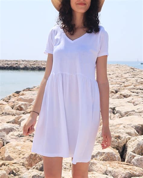 Diy T Shirt Dress From Two Xxl Mens T Shirts — Curly Made