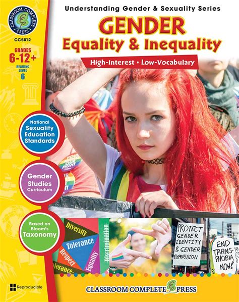 gender equality and inequality grades 6 to adult print book lesson plan classroom complete