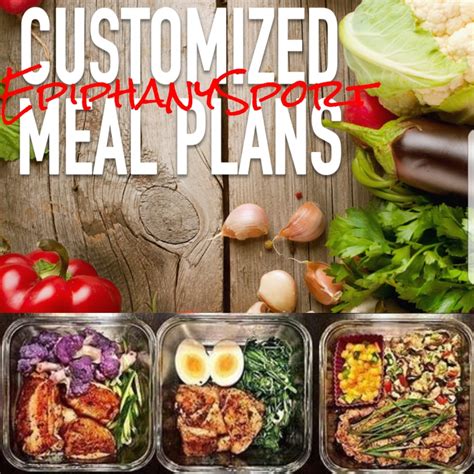 Epiphany Sport — Customized Meal Plans