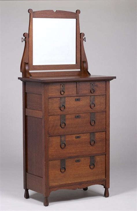 Painting furniture with chalkboard paint is a very practical way to upgrade it. Grand Rapids Tall Dresser with Mirror c1910 | California ...