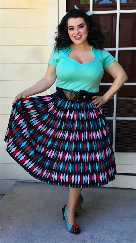 Review Pinup Couture Harlequin Print Jenny By Pinup Girl Clothing