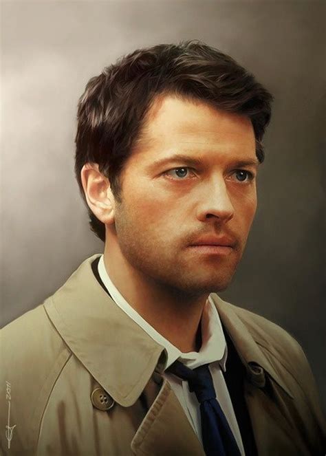 Oh Misha Collins You Re Such An Angel Castiel Angel Supernatural Fan Art Supernatural