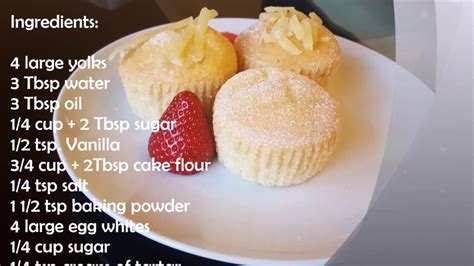 Mamon Butter Sponge Super Soft Cupcakes Mamon Recipe Sponge Recipe