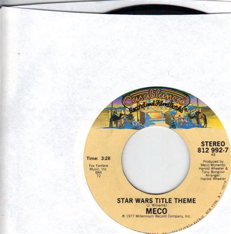 Meco Star Wars Title Theme Theme From Close Encounters 7 Inch