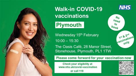 NHS Devon On Twitter Get Your Covid Vaccine In Plymouth Today Anytime