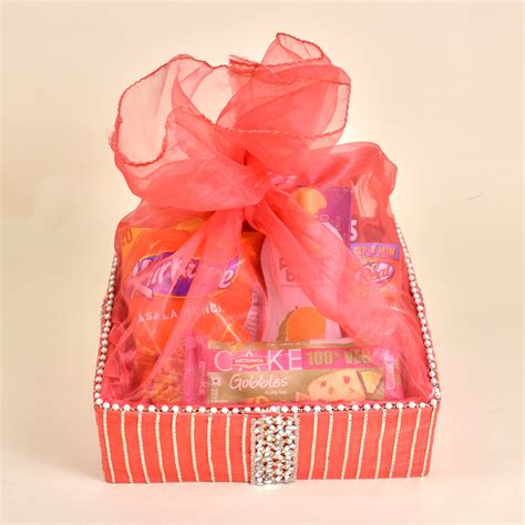 Snack Time Bliss Basket hamper – Between Boxes Gifts