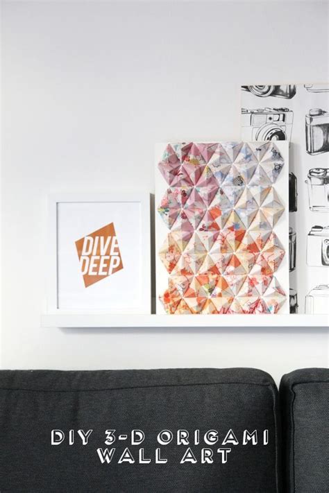 Things Ive Made From Things Ive Pinned Diy 3d Origami Wall Art